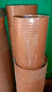 8.5cm taho plastic pots black/red good quality 8.5cm (10pcs15pcs20pcs25pcs30pcs)