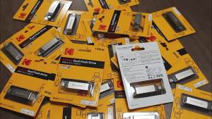 โกดักความเร็วสูง U จาน 3.2 อินเตอร์เฟซ Type-C ใช้ได้ทั้งมือถือและคอมพิวเตอร์ 256G แฟลชไดรฟ์ USB 128G