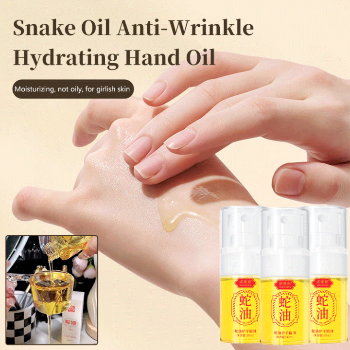 Vivirich Snake Oil Hand Cream Anti-wrinkle hydrating and moisturizing ...