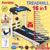 Treadmill Manual 15-in-1 Lipat Peredam Kejut