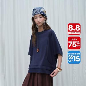Giordano Women Women Stitched T-Shirt Free Shipping 18326223
