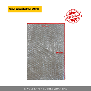 (50PCS) PREMIUM SINGLE LAYER BUBBLE BAG COURIER BAG FOR PACKAGING BAG PROTECTOR