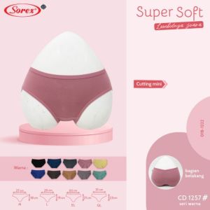 Celana Dalam CD Wanita Sorex Super Soft M-XXL 1257