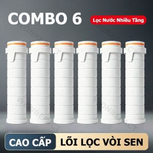 Bát Sen Tăng Áp 5 Chế Độ Phun Tích Hợp Lõi Lọc Nước Sạch Tay Sen Tắm ABS Chống Bong Sơn 171 Lỗ Nước Phun Mạnh Mẽ Toàn Thân Khử Clo Kim Loại Nặng Đầu Vòi Sen Cầm Tay Dễ Thay Lõi Chuẩn Ren 21 Chăm Sóc Da Nhạy Cảm Nhà Tắm Sang Trọng