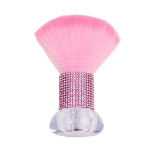 Nail Dust Brush With Soft Synthetic Fibers Loose Powder Brush Face Cosmetic For Gentle Skin Contact During Manicures