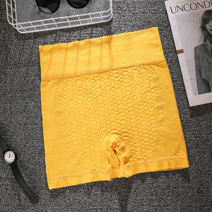 Womens 3D style high waist tight yoga hip running gym shorts