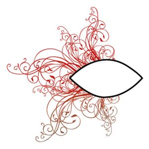 BEAUTYLADIES Fashion Eye Shadow Tattoo Stickers Water Transfer Waterproof Makeup Eyeliner Sticker Face Jewels Decoration Colorful Temporary Eye Tattoo Women