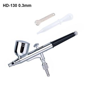 ANANAA Mô hình trọng lực không khí không khí Bình phun sơn Hành động kép 03mm Máy phun sơn mini 2 nhịp Bình phun xăng Dành cho vẽ body painting vẽ mô hình dụng cụ làm móng