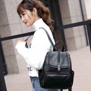 Tas Ransel Wanita Ziper Tas Sekolah Untuk Remaja Perempuan Tas Buku Wanita Bacpack Tas Punggung Wanita Trendi Tas Ransel Kulit Wanita Vintage Tas Ransel Perjalanan Wanita Terbaru