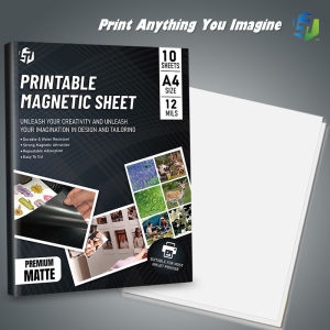 LTT High-Durability Glossy & Matte Magnetic Sheets for A4 Prints Non-Adhesive