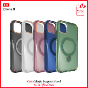 YITAI - YC51 Case Colorful Magnetic Stand Iphone 11 12 Pro Max 13 13 Pro 13 Pro Max 14 14 Plus 14 Pro 14 Pro Max 15 15 Plus 15 Pro 15 Pro Max