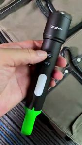 Orashare OL03 Rechargeable Flashlight COB Super Bright Torch Light LED Camping Light With Hook