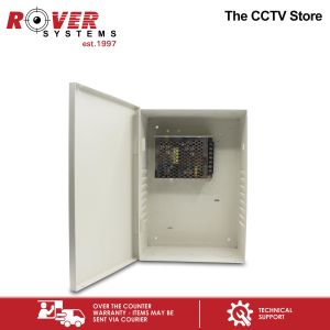 Rover Systems CCTV Power Supply With Metal Enclosure