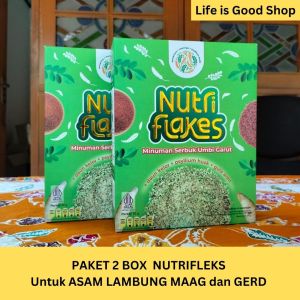 NUTRIFLEKS OBAT ASAM LAMBUNG Makanan Sereal Bubur Umbi Garut Original 100% ASLI - OFFICIAL PARTNER