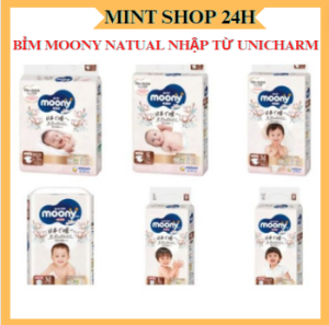 tã bỉm moony nature cao cấp dán/quần S/m/L/xl/xxl