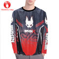 MONKEY KING Motor shirt long sleeve for men full set Cycling bike jersey bikers Motorcycle riding Sportswear #La001. 