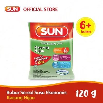 SUN Bubur Sereal Kacang Hijau Ekonomis 120gr
