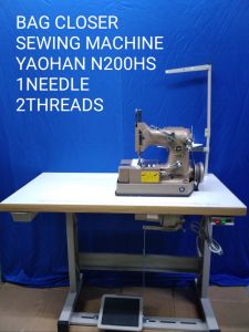 BAG CLOSER SEWING MACHINE YAOHAN N200HS SINGLE TRHREAD DOUBLE NEEDLE