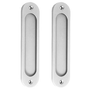2Pcs Modern Door Pull Handles Zinc Alloy Wardrobe Sliding Door Embedded Handle Barn Door Hardware Pulls Enduring