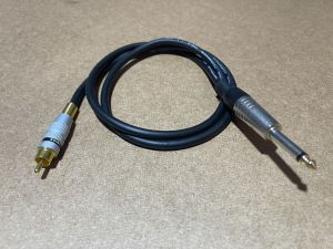 สาย RCA to TRS แจ็คโฟน (จำนวน 1 เส้น)