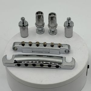 Bridge Gitar Tune O Matic Model Gibson Les Paul Saddle Besar- Gibson Perak