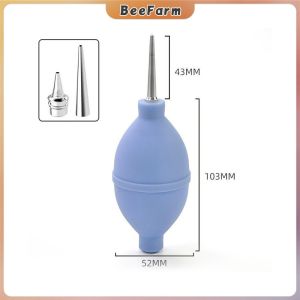 BeeFarm Rubber Air Blower Dust Cleaner With Long/Short Nozzle for Mobile Phone/Camera Lens Cleaning Tools