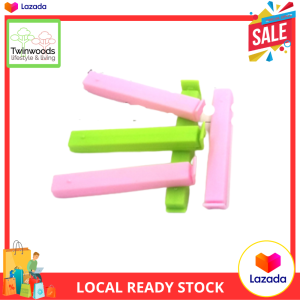 Kitchen Food Snack Package Sealing Clip Tools For Bag Freshness Storage (5pcs Pack)