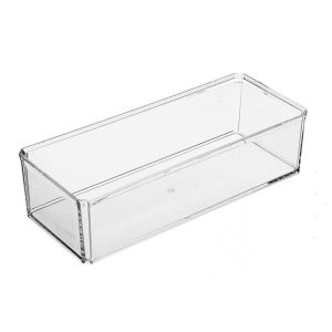 Acrylic make up storage Box organizer with compartment display stackable multi purpose 分格收纳盒家用展示架置物收纳盒