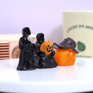 ชุดตกแต่งโต๊ะภูมิทัศน์ตุ๊กตาฮาโลวีน13ชิ้นของประดับทำจากเรซินเครื่องประดับขนาดเล็กสำหรับงานปาร์ตี้ที่บ้าน