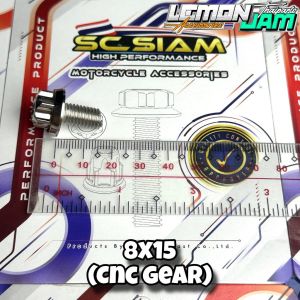 SC SIAM BOLTS CNC GEAR - 8x15 8x20 8x25 8x30 8x35 8x45 8x60