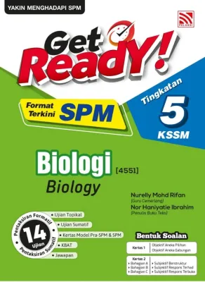 [Sbook] Buku Latihan 2025 : Get Ready! SPM Tingkatan 4&5 (Pelangi)