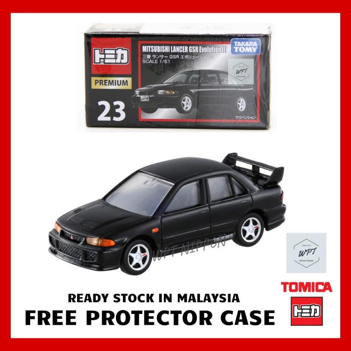 TOMICA PREMIUM 23 MITSUBISHI LANCER GSR EVOLUTION III Scale 1 61 Takara Tomy Diecast Toys for boys Lazada