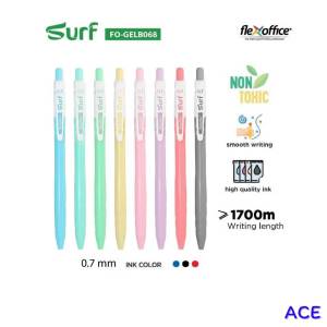 ปากกา FlexOffice FO-GELB068 ปากกา Ultra Smooth 0.7mm -