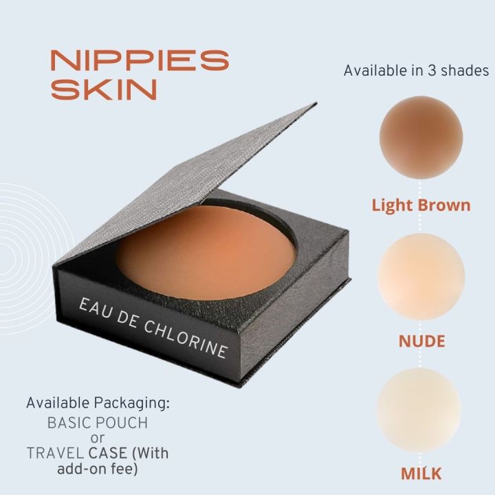 NIPPIES Skin Ultimate Adhesive Nipplecovers Pasties & Travel