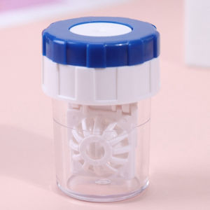 Alat Pencuci Softlens Manual Steamer Soflens Portable Washer Manual Rotation Myopia Contact Lens Cleaning Wadah Pembersih Kontak Lensa Import PTT