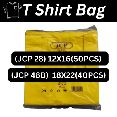 TShirt Bag / Plastic Bag Multiple Size / Beg Tangkai/ Beg Plastik Nilai Wang Pelbagai Saiz