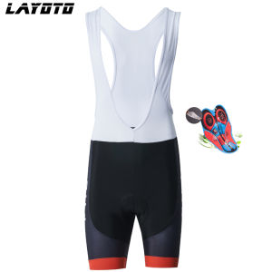 LAYOTO (Powerband) Men Pilipinas Cycling Jersey Cycling Bib Pants Mountain Bike Clothes Outdoor Sports 9D Gel Padded Riding Bike Cycling Pants Bike Jersey Road Cycling Mountain Bike Cycling Clothes Breathable Pants