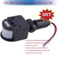 Đèn Cảm Ứng, Chuông Báo Chống Trộm Cảm Ứng Nhiệt Đột Phá Mới, Cảm Biến Hồng Ngoại Ngoài Trời Chống Trộm Đa Năng, Thiết Kế Đơn Giản, Cảm Biến Nhạy, Khoảng Cách Hoạt Động Hiệu Quả Từ 3-10m - Top 10 Cảm Biến Chống Trộm Bán Chạy. 