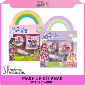 AMARA Beauty KIT Magical Heart Makeup For Kids / Makeup anak BPOM / Mainan anak perempuan / Kado anak perempuan / Makeup kit anak perempuan