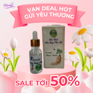 Serum dưỡng ẩm hỗ trợ cân bàng da chăm sóc sáng da hiệu quả 10ml mộc thiên phú