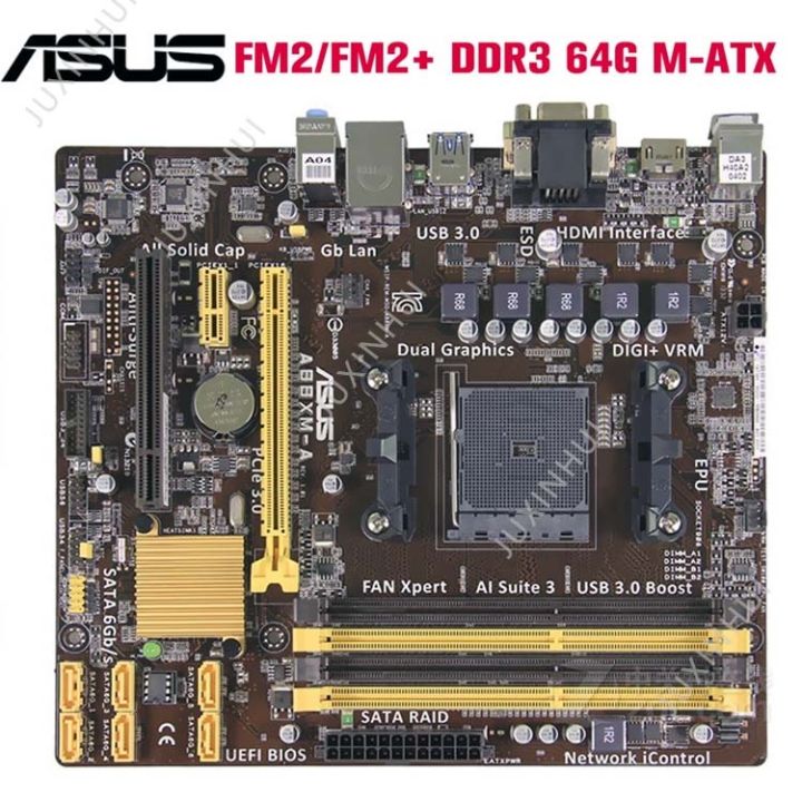 ASUS AMD a88 A88XM-A /A88XM-E/A88XM-plus Socket FM2/FM2 motherboard all ...