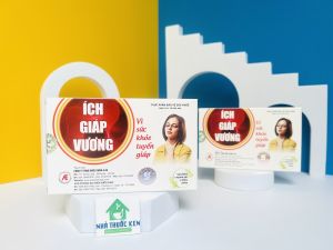 Ích Giáp Vương - Hỗ trợ chống oxy hóa và giảm nguy cơ bướu cổ do thiếu iod hộp 30 viên