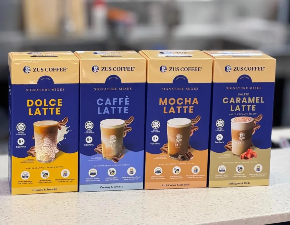ZUS Coffee Signature Mixes (Dolce Latte, Mocha Latte, Caffe Latte