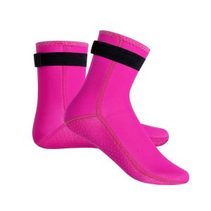 Winmax 3MM Neoprene Diving Socks Boots Swim Water Shoes Anti-slip Beach Booties Snorkeling Diving Surfing Boots for Men Women XA281Q