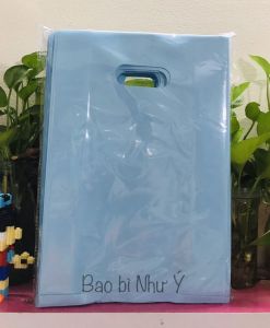 {1kg/size} - túi nilon PE bóng dẽo MÀU XANH NGỌC