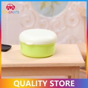 [Eleanor] 1:12 Dollhouse Miniature Lunch Box Simulation Plastic Storage Box Mini Fresh Keeping Box Food Toy Model Kitchen Tableware Decor