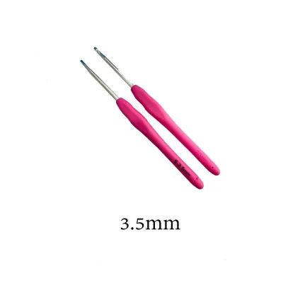 เข็มโครเชต์ ขนาด 2.0MM - 10.0MM มม ด้ามยาง สําหรับถักโครเชต์ หลากสี จัดส่งจากประเทศไทย