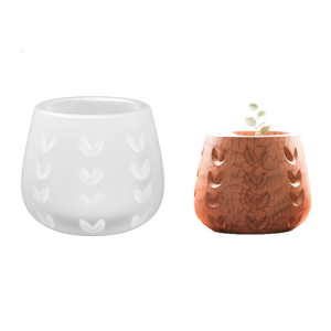 Multipurpose Heart Vase Silicone Mould Versatile Resin Cast Set for Home and Office Decoration and Storage