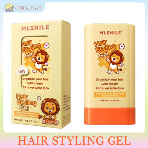 Hair Styling Gel for Kid Hair Wax Stick Built-in Comb 2-in-1 Hair Finishing Stick Natural Ingredients Easy to Styling
