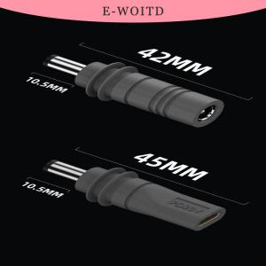 TENXI3 Starlink Mini Gen3 PD 100W USB C nữ để dc5521 nam nối phí Thùng jack cắm điện Loại C để DC D để D điện Adpater